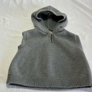 12M Little Planet organic knit vest